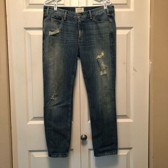 McGuire Mrs. Robinson Distressed Jeans - Picture 1 of 8